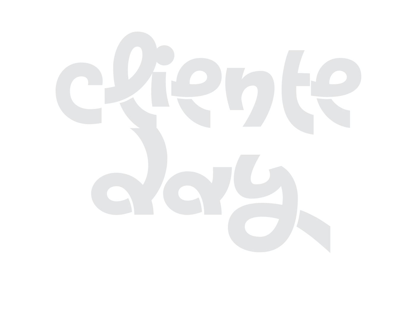 Dia do Cliente — arte promocional
